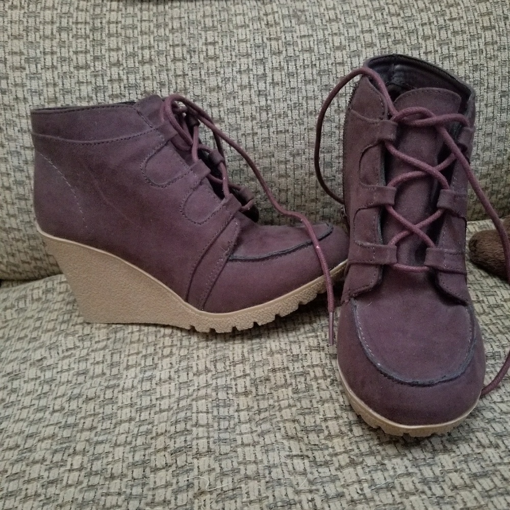 6.5 booties (never worn)